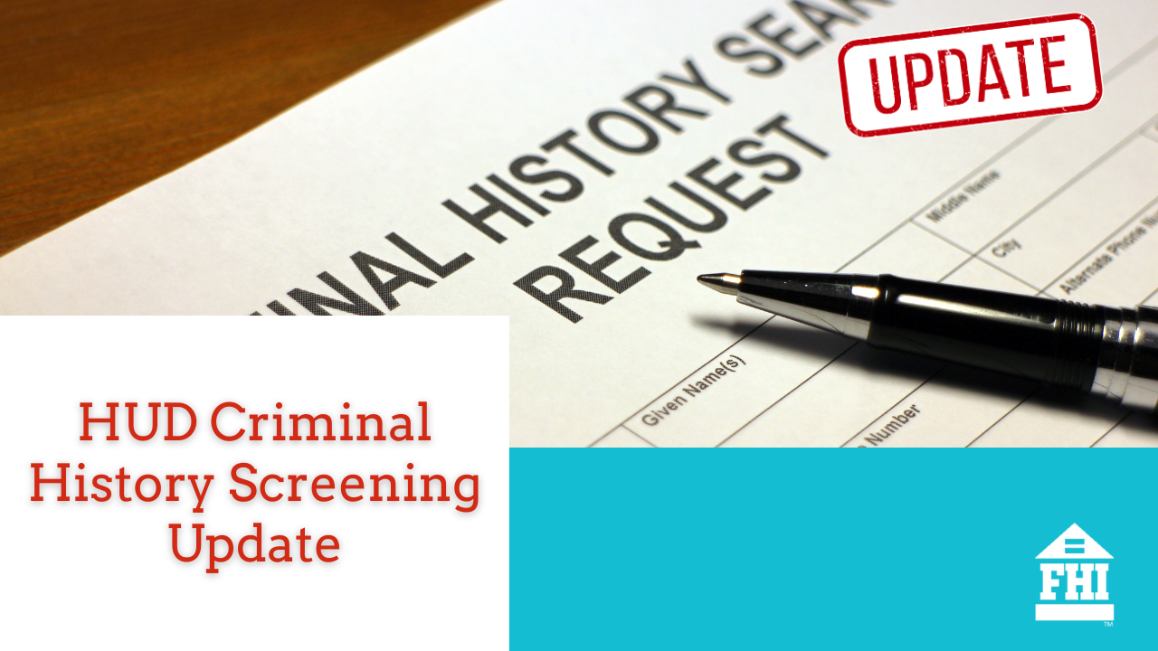 New Criminal History Suggested Guidlines