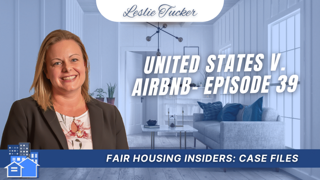 Attorney Leslie Tucker discuss a fair housing case against AirBNB