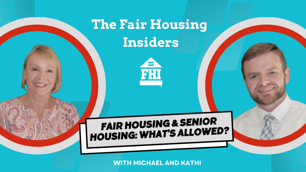 Fair Housing and Senior Housing What's Allowed